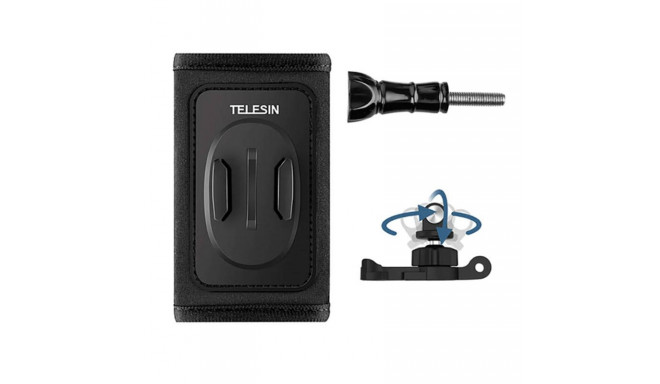 Backpack strap mount kit Telesin with 360° J-hook for sports cameras (GP-BPM-005)