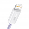 USB cable for Lightning Baseus Dynamic 2 Series, 2.4A, 2m (purple)