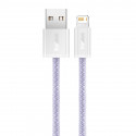USB cable for Lightning Baseus Dynamic 2 Series, 2.4A, 2m (purple)