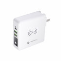 Multifunction Charger Forcell 15W 4in1 with USB/USB-C socket, power bank 8000mAh and wireless chargi