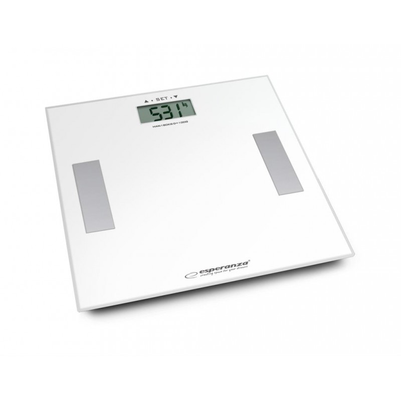 measure scales fat how bathroom body WITH Bathroom FAT SHARP Esperanza   Scale EBS014W BODY