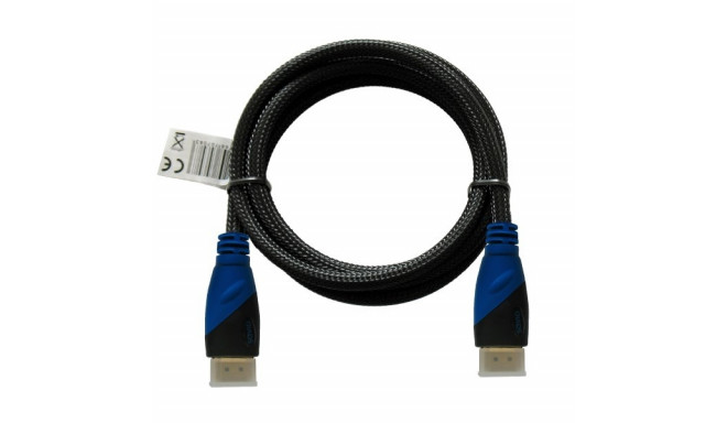 Savio CL-49 HDMI cable 5 m HDMI Type A (Standard) Black,Blue