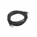 Lanberg PCU5-10CC-0300-BK networking cable Black 3 m Cat5e U/UTP (UTP)