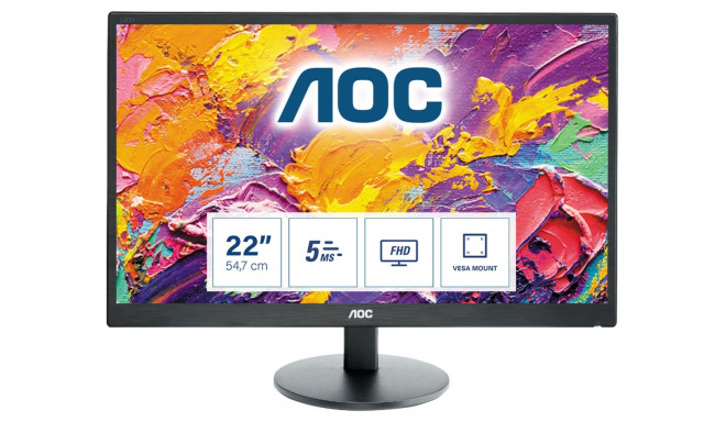 AOC monitor 21,5" 70 Series E2270SWN LED Full HD LCD