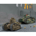 Revell liimitav mudel Char. B.1 bis & Renault FT.17 1:76