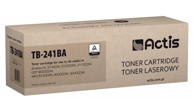 Actis TB-241BA tooner (asendus Brother TN-241BK; standard; 2500 lehte; must)