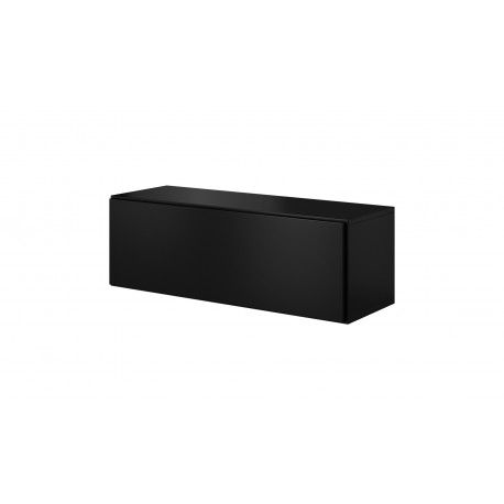 Cama full storage cabinet ROCO RO1 112/37/39 black/black/black