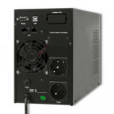 Qoltec 53042 Uninterruptible Power Supply | On-line | Pure Sine Wave | 1kVA | 800W | LCD