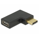 USB-C (F) - (M) 90°,  10 Gbps, nurgaga vasakule / paremale