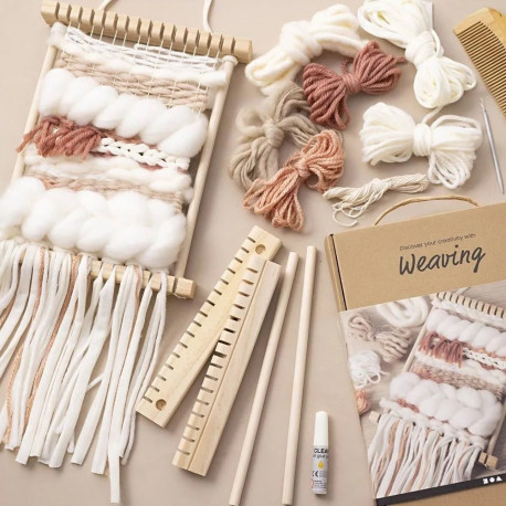 Käsitöökomplekt Creativ Starter Weaving, telgedel kudumine