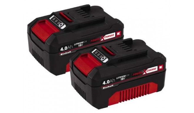 Einhell aku 18V 2x4.0Ah