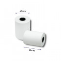 Qoltec 51896 Thermal roll 57 x 20 | 55g / m2 | 10 pcs. | BPA free