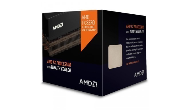 AMD FX-8370, Octo Core, 4.30GHz, 16MB, AM3+, 32nm, 125W, BOX, AMD Wraith Cooler