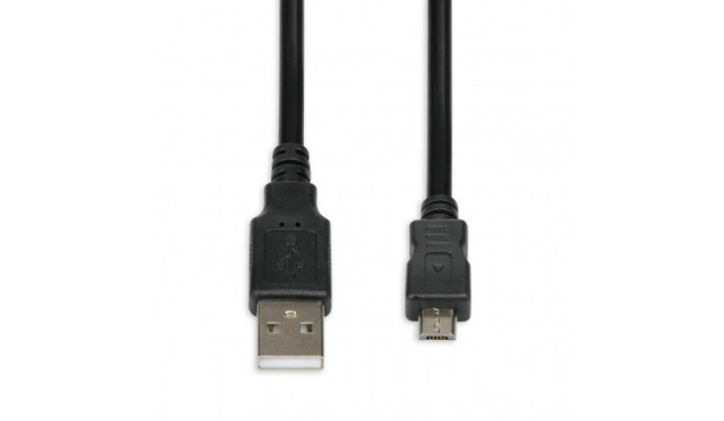 iBox IKU2M18 USB cable 1.8 m USB 2.0 USB A Micro-USB B Black