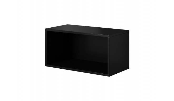 Cama open storage cabinet ROCO RO4 75/37/37 black