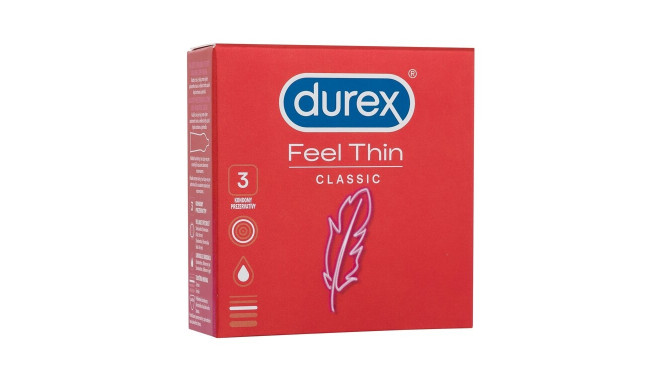 Durex Feel Thin Classic (1ml) - Condoms - Photopoint