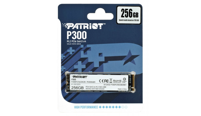Patriot SSD 256GB P300 M.2 PCI-EX4 NVME