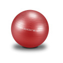 Istumispall/Võimlemispall D-65cm Pumbaga/ punane, kasvule 160-175cm, kuni 120kg