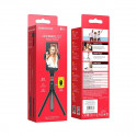 Borofone Selfie Stick BY5 bluetooth statiiv koos puldiga must