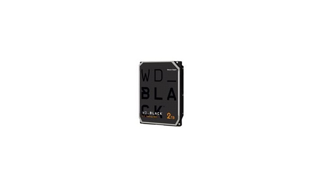 Western Digital kõvaketas Desktop Black 2TB 7200rpm 6Gb/s sATA 64MB 3,5" Bulk