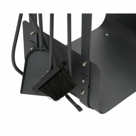 Log Stand DKD Home Decor Wood Steel (48 x 30 x 62 cm)