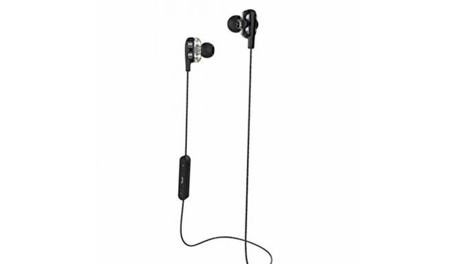 Bluetooth Headset with Microphone CoolBox CoolTwin Black