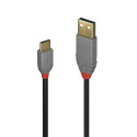 USB A to USB C Cable LINDY 36888 Black 3 m