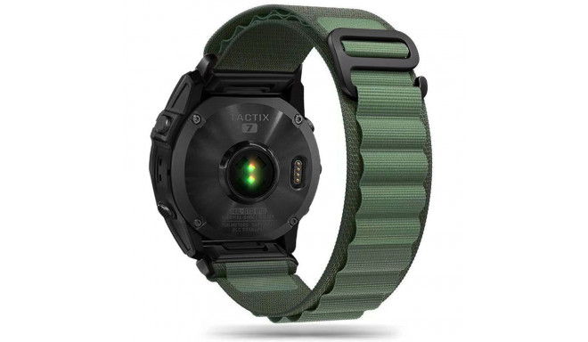 TECH-PROTECT NYLON PRO GARMIN FENIX 5 / 6 / 6 PRO / 7 MILITARY GREEN