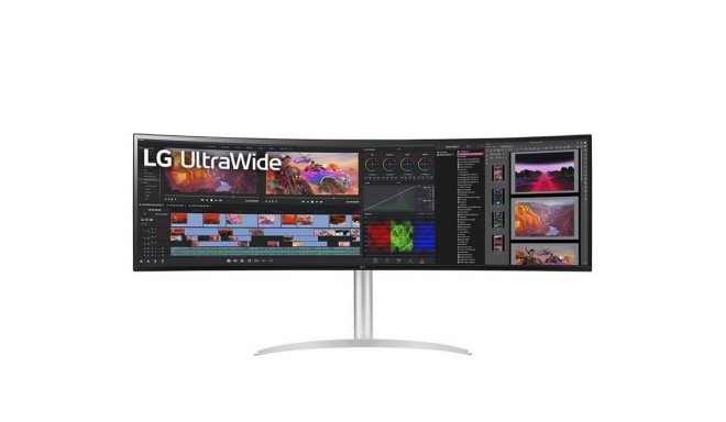 LCD Monitor|LG|49WQ95C-W|49"|Curved|Panel IPS|5120x1440|32:9|Matte|5 ms|Speakers|Swivel|Height adjus