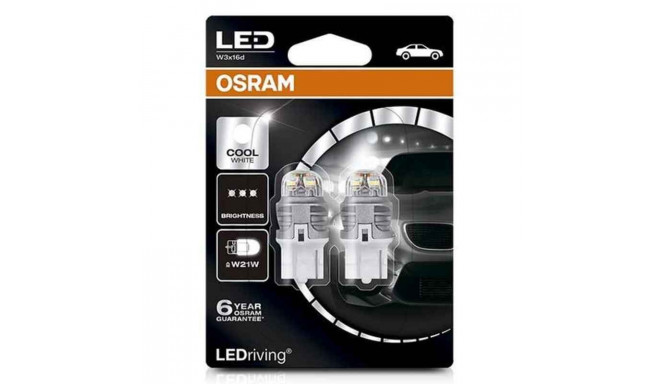 Automašīnas spuldze OS7905CW-02B Osram W21W 2W 12V 6000K (2 Daudzums)