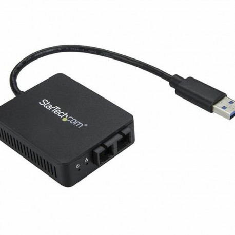 Üheliigilise Meedia Konverter Startech US1GA30SXSC Must