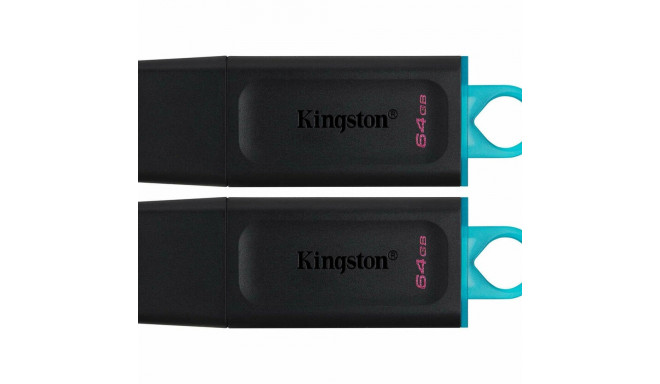 USВ-флешь память Kingston DataTraveler Exodia Зеленый 64 Гб 2 pcs