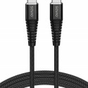 Kaabel USB C Savio CL-159 Must 1 m