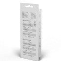 USB A - USB C Kaabel Savio CL-129 Must 2 m