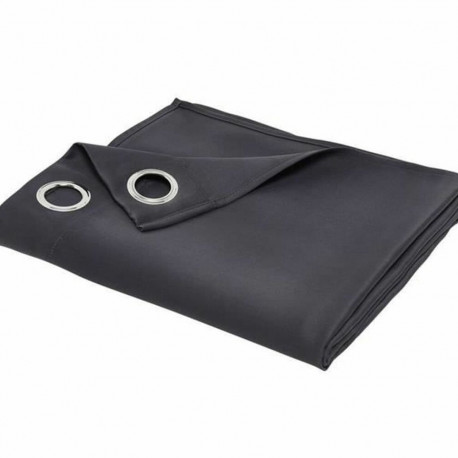 Curtain TODAY Thermal insulation Black Anthracite 140 x 240 cm