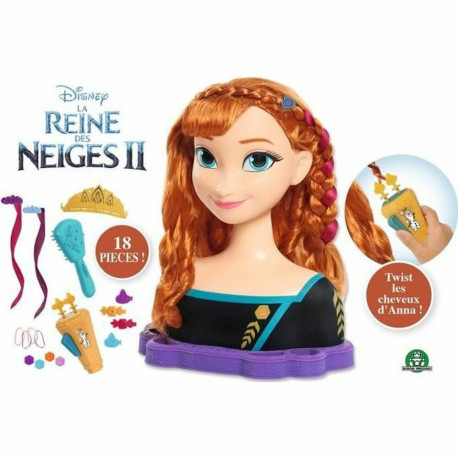 Laste meigikomplekt Disney Princess Frozen 2 Anna Mitmevärviline