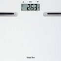 Digital Bathroom Scales Terraillon Tracker 14660 White Glass