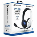 Headphones with Microphone PDP 051-108-EU-WH White Black