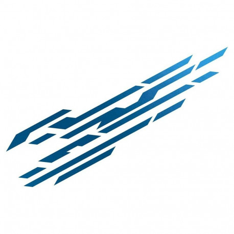 Autokleebis Foliatec FO33982 Sinine (2 Ühikut)