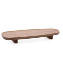 Snack tray Bidasoa Bambu Brown Wood 40 x 15,5 x 4,8 cm