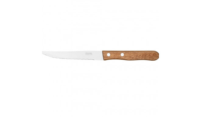 Meat Knife Set Pradel essentiel Wood Bicoloured Metal 21 cm (4 Units)