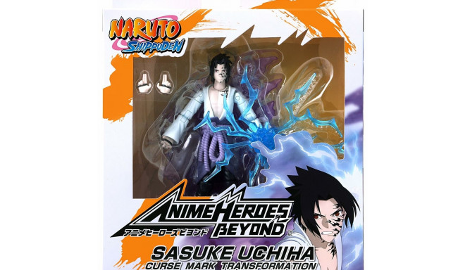 Action Figure Naruto Shippuden Bandai Anime Heroes Beyond: Sasuke Uchiha 17 cm