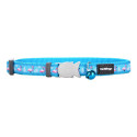 Dog collar Red Dingo STYLE FLAMINGO Turquoise