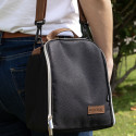 Cool Bag Quid Dynamic Lunchbox Black 20 x 13 x 20 cm