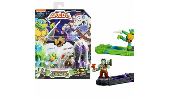 Kujukesed Teenage Mutant Ninja Turtles Legends of Akedo: Leonardo vs Rocksteady