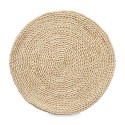 Table Mat Natural Esparto grass 40 x 40 x 2 cm (12 Units)