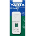 Akulaadija Varta 57656 101 401 Mini 2 Patareid Valge AA/AAA