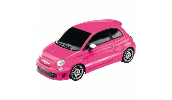 Remote-Controlled Car Mondo Fiat 500 Abarth Pink 1:14