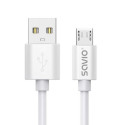 USB-kaabel-mikro USB Savio CL-167 Valge 3 m