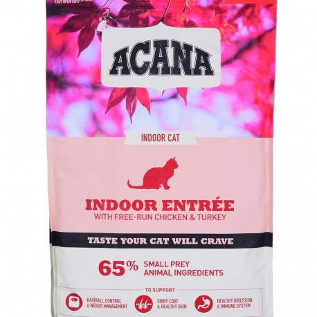 Kassitoit Acana Indoor Entrée Täiskasvanu Kana Türgi Kala Jänes 4,5 Kg